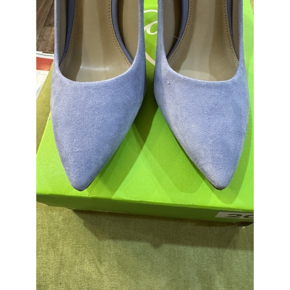 Sam Edelman Women's Hazel Pump Cerulean Blue Suede Size 8.5 - Picture 5 of 14